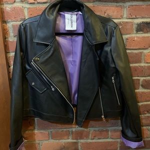 Faux Leather Jacket